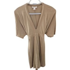 Loft Ladies V Neck Jersey Tshirt with Ties Size M​​​​